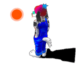 Dog of sunglasses sticker #813230