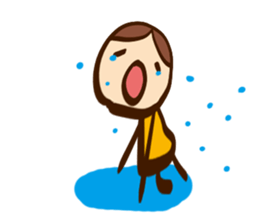 Sticker of polite word sticker #813429