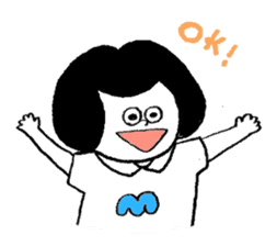 Micchan & friends (Yamaguchi-ben series) sticker #813439