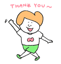 Micchan & friends (Yamaguchi-ben series) sticker #813451