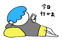 Micchan & friends (Yamaguchi-ben series) sticker #813468