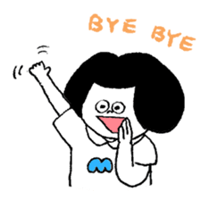 Micchan & friends (Yamaguchi-ben series) sticker #813478