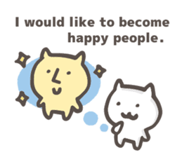 happy people&unhappy people(English) sticker #813608