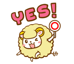 Sheep to invest ! sticker #813859