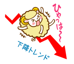 Sheep to invest ! sticker #813877