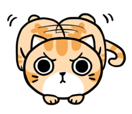 Dull cat life sticker #814039