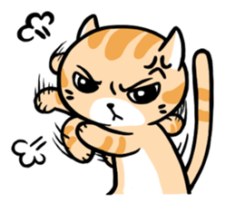 Dull cat life sticker #814043