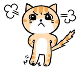 Dull cat life sticker #814048