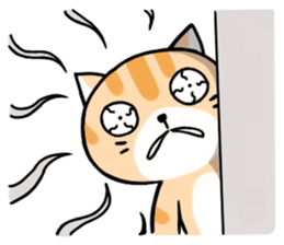 Dull cat life sticker #814070