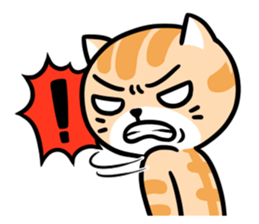 Dull cat life sticker #814076