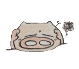 Butasan at Hafu half firing sticker #814335