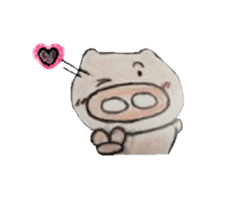 Butasan at Hafu half firing sticker #814337