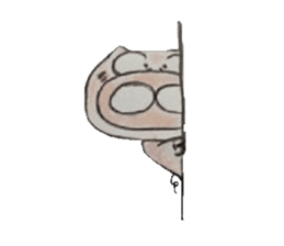 Butasan at Hafu half firing sticker #814343