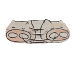 Butasan at Hafu half firing sticker #814345