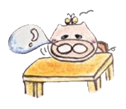 Butasan at Hafu half firing sticker #814349