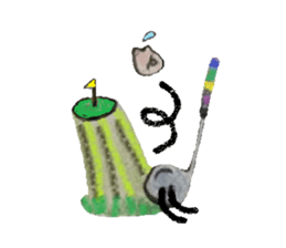 Butasan at Hafu half firing sticker #814350