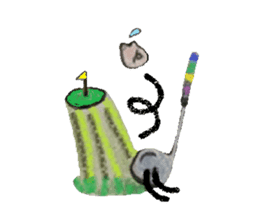 Butasan at Hafu half firing sticker #814350