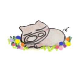 Butasan at Hafu half firing sticker #814352