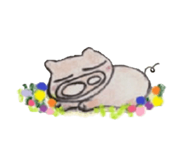 Butasan at Hafu half firing sticker #814352