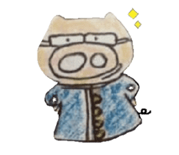 Butasan at Hafu half firing sticker #814356