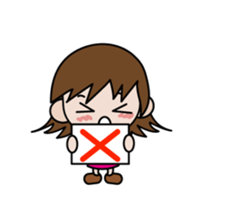 Kana-chan sticker #814452