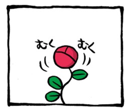 Two-panel cartoon for LINE Chats sticker #814533