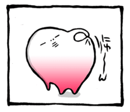 Two-panel cartoon for LINE Chats sticker #814535