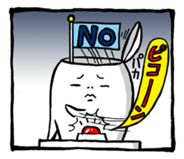 Two-panel cartoon for LINE Chats sticker #814547