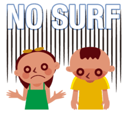 Go Go Surfing sticker #814831