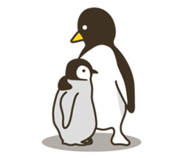 penguin & polar bear sticker #814969