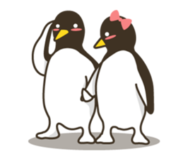 penguin & polar bear sticker #814975