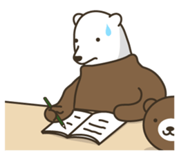 penguin & polar bear sticker #814976