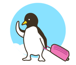 penguin & polar bear sticker #814977