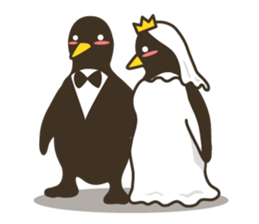 penguin & polar bear sticker #814988
