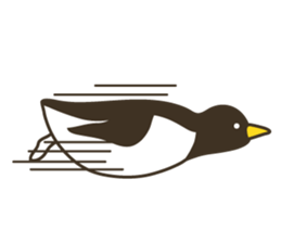 penguin & polar bear sticker #814989