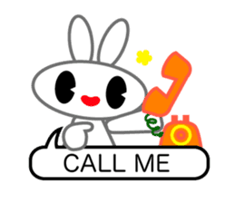 Editor Rabbit and Writer Turtle English sticker #816081