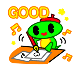 Editor Rabbit and Writer Turtle English sticker #816091