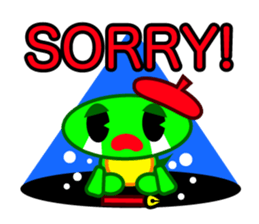 Editor Rabbit and Writer Turtle English sticker #816105