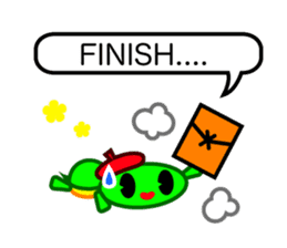 Editor Rabbit and Writer Turtle English sticker #816106
