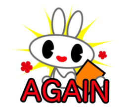 Editor Rabbit and Writer Turtle English sticker #816110