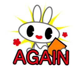 Editor Rabbit and Writer Turtle English sticker #816110