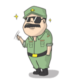 Hansip and Friends sticker #816163