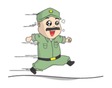 Hansip and Friends sticker #816168