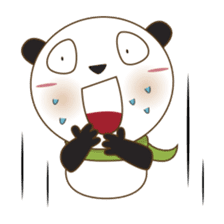 BaoBei the cute and energetic panda sticker #816242