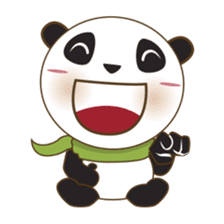 BaoBei the cute and energetic panda sticker #816245