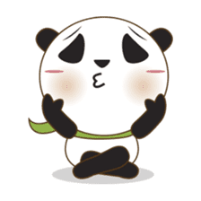 BaoBei the cute and energetic panda sticker #816247