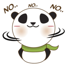 BaoBei the cute and energetic panda sticker #816249