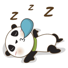 BaoBei the cute and energetic panda sticker #816250