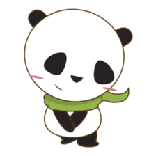 BaoBei the cute and energetic panda sticker #816251