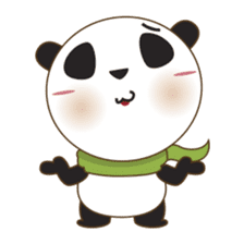 BaoBei the cute and energetic panda sticker #816254